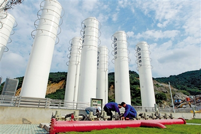 浙南规模最大的液化天然气应急气源站投用